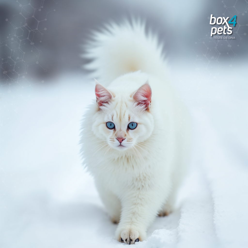 Gatos Albinos: Beleza Rara Que Exige Cuidados Especiais